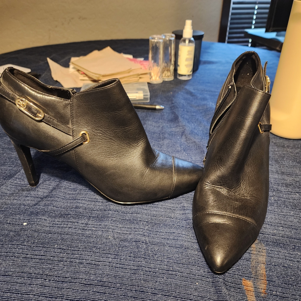 Cole Haan Leather Boot W03989 Nwot